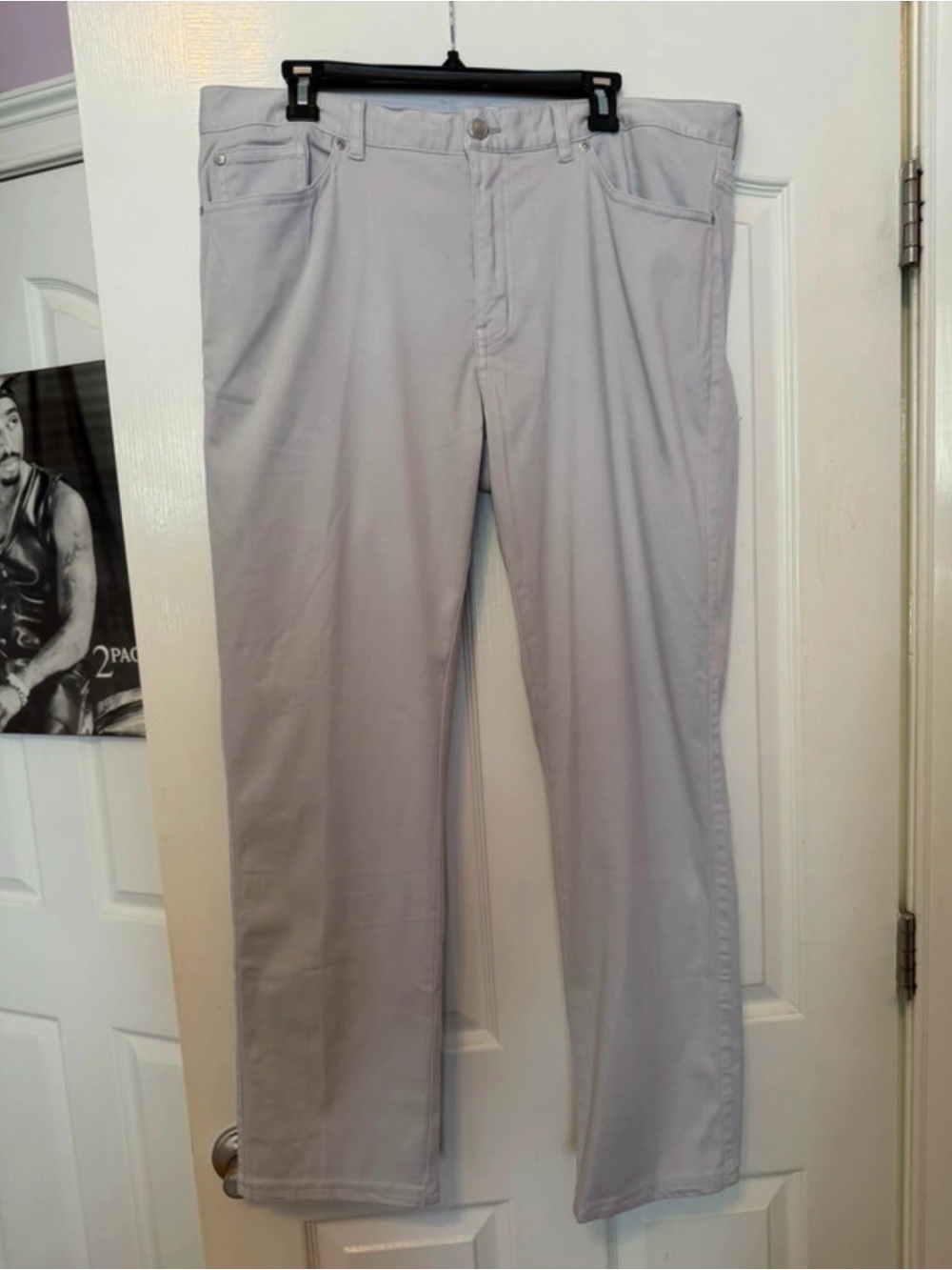 Peter Millar Light Gray Chino Pants